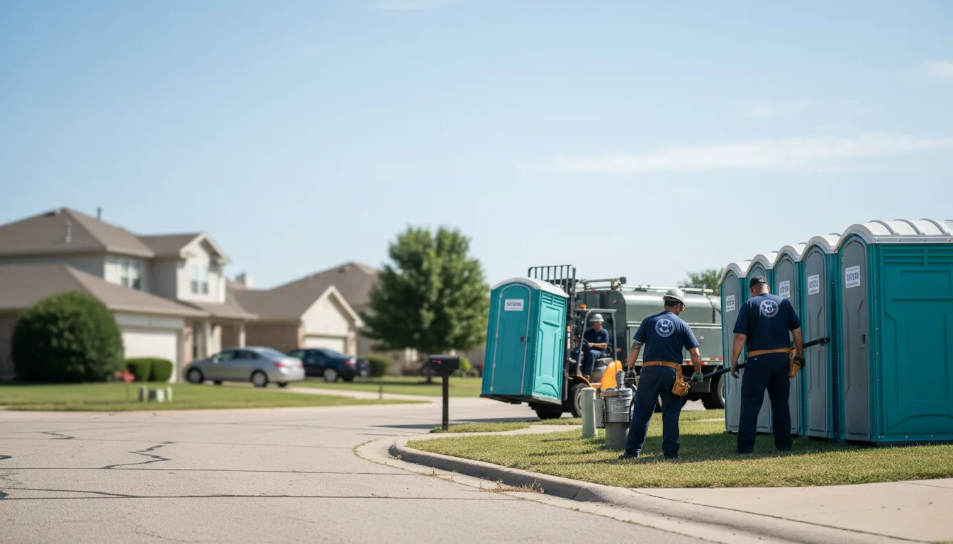 Porta Potty Rental in Zion, IL near me